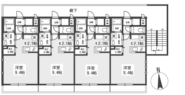 東京都葛飾区 京成線 堀切菖蒲園駅のペット可共生賃貸マンション フォレストコート 2.3階 間取り・賃料