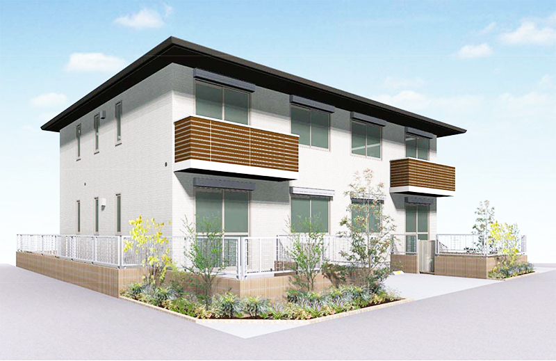 メゾン・ド・カトルＧ　外観完成イメージ