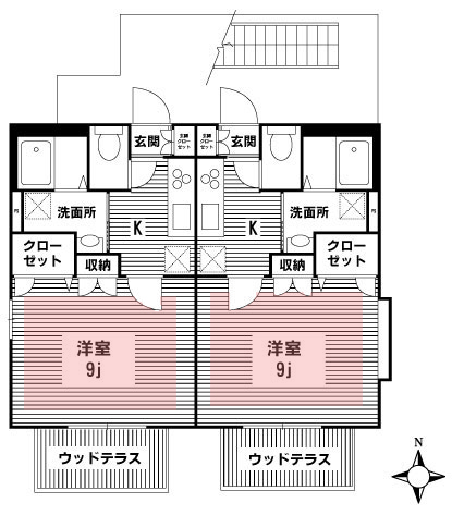 1F間取り図|東京都新宿区大久保のペット可(犬猫)ペット共生賃貸マンション プランドールクラ