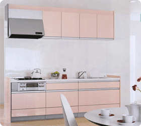 ペット共生型賃貸マンション　プラッツ　【設備】　キッチン　ウォシュレット付トイレ